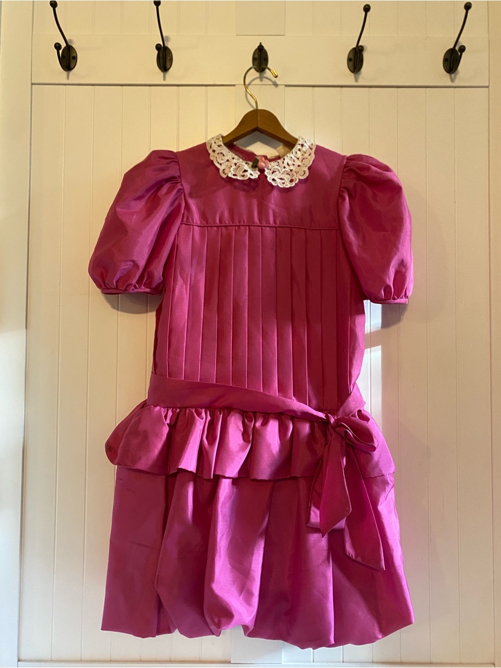 Lovely Pink Vintage Girls Dress